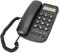 Schnurgebundes Telefon,FSK/DTMF-Dualsystem Schnurgebundenes Schreibtisch Desktop Telefon,LCD Analog Telefon Tischtelefon mit Blitzfunktion für Hause Büro Hotel(Schwarz)