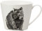 Maxwell & Williams DX0534 Wombat Wide Coffee Mug 450ml - Ceramic - Black and White Animal Design in Gift Box