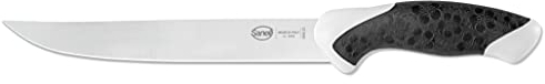 Sanelli Sakura Coltello Arrosto 23 cm., Acciaio Inossidabile, Nero/Bianco
