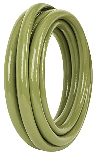 JonesHouseDeco PVC Gartenschlauch 1/2 Zoll 5 m Länge Zur Bewässerung großflächiger Gärten Knickfest & Abriebfest UV beständig Gartenschlauch aus Erst PVC Wasserschlauch