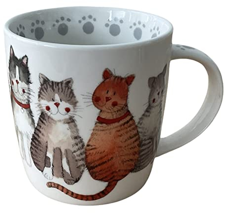 Alex Clark Art Ltd Alex Clark Marvellous Moggies Cat Mug