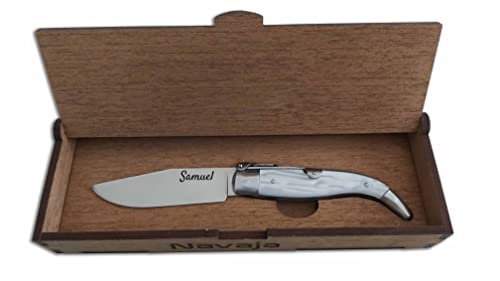 Genérico Roncero Navaja Pastora Nacar 8,5 cm. Albacete Personalizada con tu Nombre.