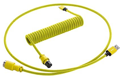 CableMod CM-PKCA-CYAY-KY150KY-R câble USB 1,5 m USB A USB C Jaune