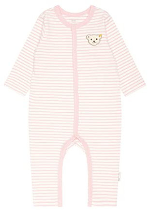 Steiff Unisex Baby Basic Kleinkind-Schlafanzüge, Silver PINK, 68