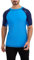 SURFEASY Men's Rash Vest Swim Shirts, Sun Protection Short Sleeve Quick Drying Rash Guard Base Layer Snorkeling Swimming Surfing Tops (Royal Blue/Navy,S)