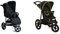 Hauck Buggy Rapid 3 bis 25 kg, Dreirad Kinderbuggy Klein Zusammenklappbar & Kinder Buggy Runner, Große Luftreifen 3 Rad