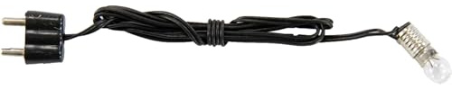 FADEDA Birnchen mit Kabel E5 weiß/Höhe:50 cm/handbemalt/detailgetreue Krippen Figuren - Weihnachten Tisch Dekoration Krippe Zubehör