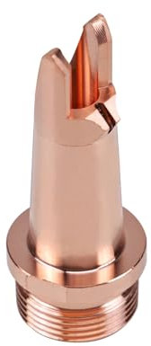 ZAC 5 ugelli per saldatrice laser diametro M16 ugelli laser in rame per guidafilo per saldatore laser a fibra 0,8/1,0/1,2 mm (CS-12)