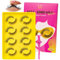 Faux cils autocollants en grappes réutilisables, sans colle nécessaire, sans résidus collants avec pince à épiler pour extension de cils (Star, Kit D-Mix 8-16mm)