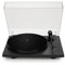 Triangle – Platine Vinyle Lunar 1 – Platine Vinyle Manuelle 33/45 Tours à Entrainement par Courroie – Cellule OM-5E intégrée - 420 x 112 x 330 mm - Noir