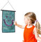ODOXIA ADHS Spielzeug Autismus | Wendepailletten Sensorik Matten zum Aufhängen als Autismus, Sensorik Spielzeug und Kinder Sensory Wall | 1er-Pack