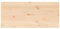 Gecheer Tischplatte Massivholzplatte Holzplatte Ersatztischplatte Platte für Esstisch Couchtisch Gartentisch 100x50x1,7 cm Rechteckig Massivholz Kiefer