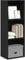 Myheimly Bücherregal Standregal Aktenregal Wandregal Raumteiler Regal Raumtrenner Büroregal Mehrzweckregal Schwarz 40x30x114 cm Holzwerkstoff