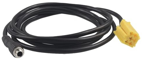 ZDPVK Radiokabelbaum Auto 3,5mm Buchse 6Pin Aux Kabel Adapter, for Alfa, for Romeo, for FIAT, for Grande Punto 500