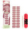 Mylee Gel Nail Wraps – 10 Pre-Cured Gel Stickers for Instant Mani – No Lamp Needed, Chip-Resistant, Glossy Finish, Lasts Up to 14 Days – Easy to Apply, Vegan & Cruelty-Free (0004 - Tainted Love)
