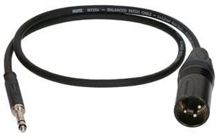 Klotz M4TM1-0060 Patchkabel 0,6 m - Stereo Patchkabel