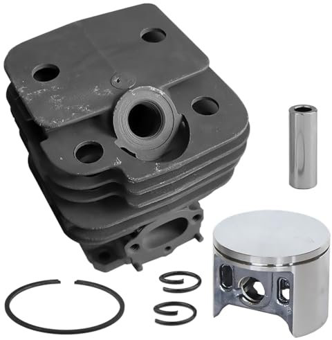 ZHBOZMD Lawn repair 027-132-020 027-132-032 44mm Cylinder Piston Assembly For Makita Chainsaw DCS-520 DCS-5200 DCS-5200i for Dolmar 111 115 115i PS-52 Durable