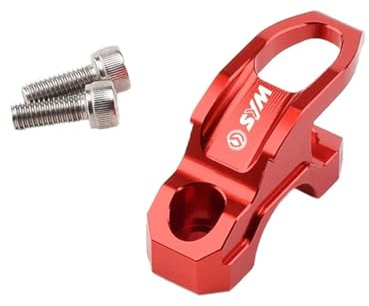 gancio per moto Per SYM JETX CROX ADX Sym Gancio Appendiabiti Pompa Freno Modificata Borsa Supporto Casco Morsetto Accessori Moto(A)