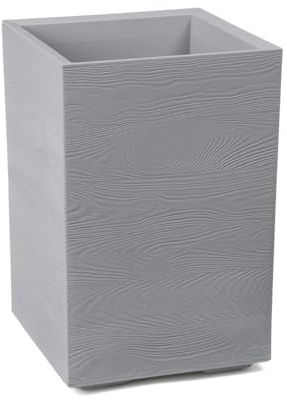 LAMELA Plant Pot, Gray, 60 cm, 36L