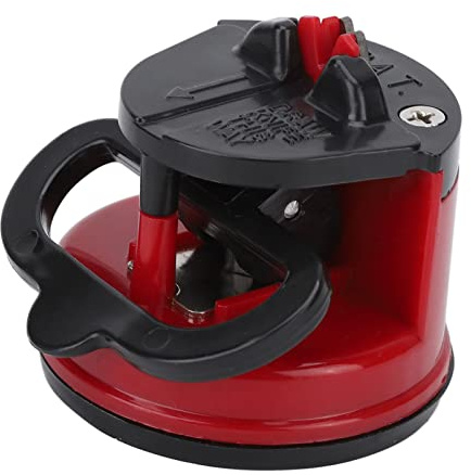 Cosiki Afilador de Cuchillos de Acero de Tungsteno Seguro con Ventosa, Fácil de Usar para Personas Mayores en la Cocina del Hogar
