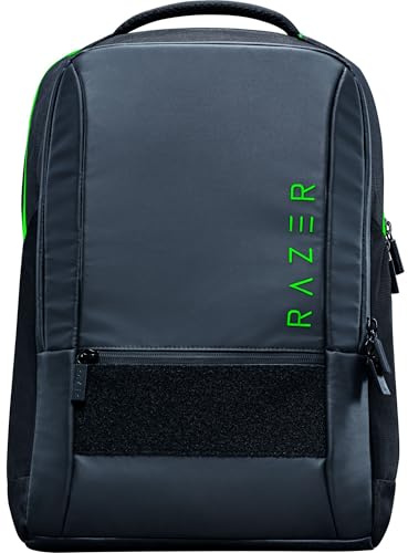 Razer Rogue V4 16 Gaming Laptop Backpack, Tear & Water Resistant Exterior | Shockproof Sleeve Fits Up to 16 inch Laptops, Ergonomic Comfort, Made with Recycled Material, Padded Shoulder Straps