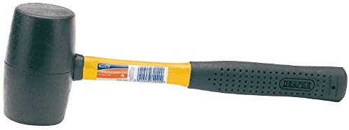 Draper Expert Rubber Mallet 750g | Multi-Purpose Mallet Soft Hammer | Shock Absorbing Grip | 72020