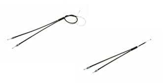 RMS Filo Freno Anteriore + Posteriore Completo di Sdoppiatore Bici BMX - Freestyle