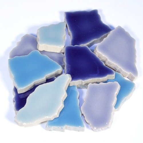 Unbekannt Flip Keramik - Farbmischungen Inhalt 750 g, Farbe Blau Mix
