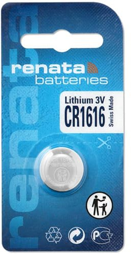 Renata KNOPFZELLE LITHIUM CR 1616