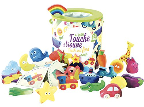 Vilac- Touche & Trouve Under The Sea Tasto e Trova, Colore Original, L, 2413