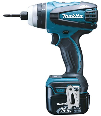 Makita 14,4V im Makpac mit 2 Akkus 4,0 Ah + Ladegerät, DTP131RMJ, Farbe, mit 2x Akku 4,0 Ah