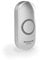 Honeywell Home Funk-Klingeltaster mit LED-Funktionsanzeige, silber/ grau, DCP311G