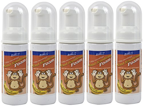 Ability Superstore 50 ml Foam Little Monkeys Hand Sanitiser - Pack of 5
