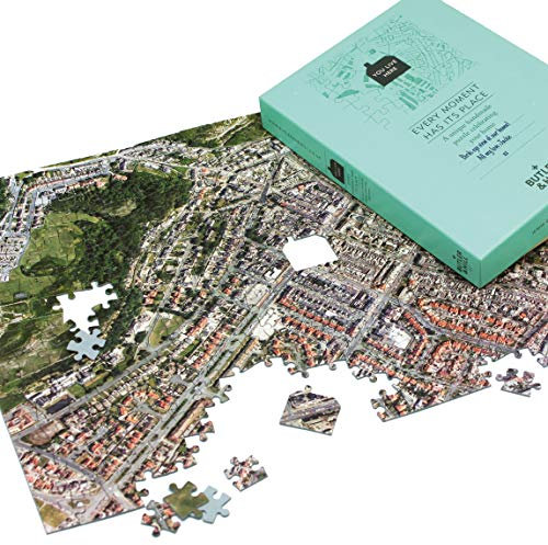 Personalised Aerial Map Jigsaw Puzzle - 255 Piece Jigsaw, House Warming Gift Ideas, Lovers, Map, New Home, First Home