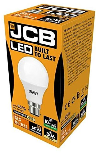 LED A60 806lm Opal 10w (B22 2700k)
