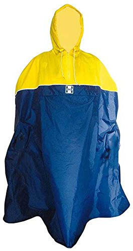 Regenponcho Hock Back-Pack gelb/marine Gr.XL (1 Stück)