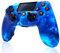 CHENGDAO Mando inalámbrico para PS4, Gamepad Double Shock de Alto Rendimiento Compatible con Playstation 4 / Pro/Slim/PC con Cable de Carga - Blue