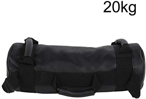 Dilwe VGEBY1 Fitness Sandsack, Heavy Duty Gewicht Sandsack für Trainings Verstellbare Sandbag Trainingssandsäcke für Running Gym Workout und Cross Training (20kg)