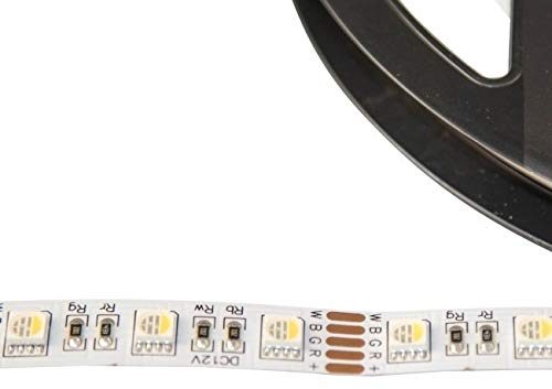 LED RGBW Strip SMD5050 24V 15W IP65 60 LED/m 7,5m mit Farbwechsel LED-Streifen Lichtband LED-Band Lichterkette Lichtstreifen Lichtleiste für den Innen-/Außenbereich