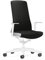 Interstuhl Bürostuhl Pure Interior Edition - Der Schreibtischstuhl der Sich an Gewicht und Bewegung anpasst - ergonomische Smart-Spring Technologie - Made in Germany (1D-Armlehne, Schwarz | Weiß)