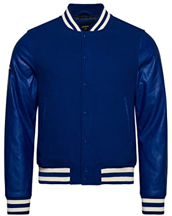 Superdry Herren Vintage Varsity Bomber Jacke (1er Pack)