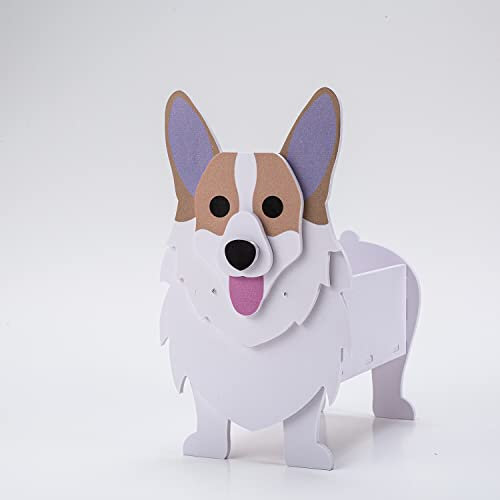 Comchoi Pot de fleurs en forme d'animal mignon - Pour plantes d'intérieur ou d'extérieur - Décoration de jardin