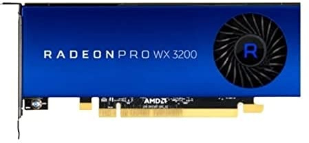 Dell AMD Radeon Pro WX3200 4GB 4 mDP FH (Precision 3630 3930 xx20) (KIT) Schwarz