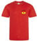 Varsany Men's Football Team Spain T-Shirt - National Flag Badge Tee - Great for Cricket, Football, Rugby, and Soccer Supporters