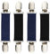 YunBey 4 Pezzi Cardigan Clip Elasticità Clip per Vestiti Fisso Guanti Clip per Maglione Camicie