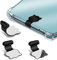 Cobee Lot de 3 Bouchons Anti poussière en Silicone pour Port USB C pour téléphone Portable et Smartphone en Forme de Chat