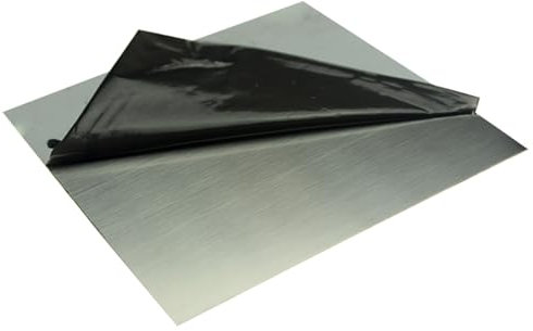 DryiC Chapa De Acero Inoxidable Lámina De Acero Inoxidable para Uso Industrial,20 cm X 40 cm (7,87 X 15,7 Pulgadas),Thickness:2mm