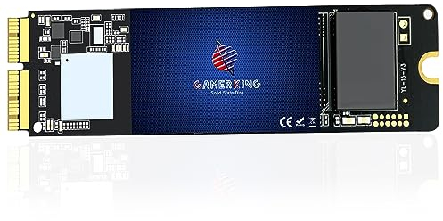 Gamerking (Interface d'origine 1To NVMe SSD pour Apple MacBook Air A1465 A1466(2013-2015, 2017), MacBook Pro A1502 A1398(Retina 2013-2015), M.2 PCIe 3.0 3D NAND TLC Disque Dur Interne