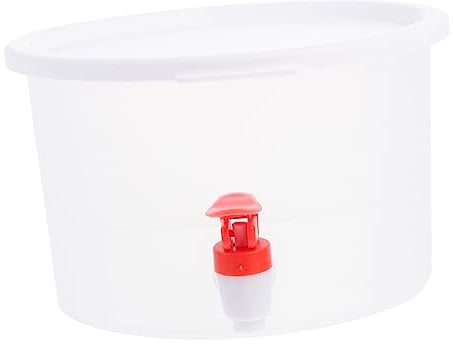 OUNONA 1 Botella De Agua Fría Dispensador De Agua Para Nevera Contenedor De Jugo Jarra Con Filtro De Agua Jarra De Leche Para Nevera Bebida De Hielo Vasos De Vidrio Jarra De Jugo