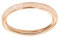 Emotional Bague femme « Poussières d’étoiles Bague anneau fin Classique & Chic [ Bague acier inoxydable femme ] (60, Or Rose)
